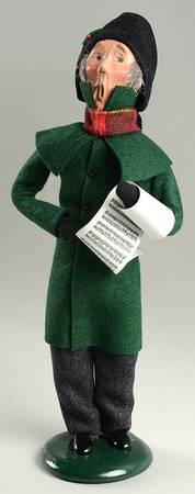 Traditional Assorted Carolers Grandfather With Music - Nb805, No Box