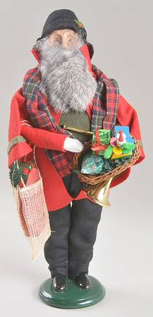 Traditional Assorted Carolers Grandfather Shopper With Toys-Horn - Nb997, No Box