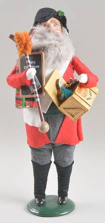 Traditional Assorted Carolers Grandfather Shopper With Toys - Nb1070, No Box