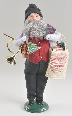 Traditional Assorted Carolers Bearded Shopper Grandfather-Grey - Nb1007, No Box
