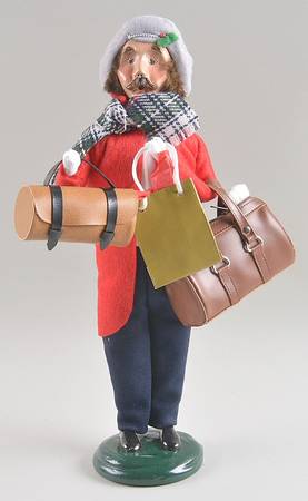 Traditional Assorted Carolers Traveler Man-Red Coat - Nb1016, No Box