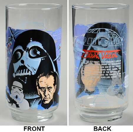 Star Wars Glassware Darth Vader - No Box