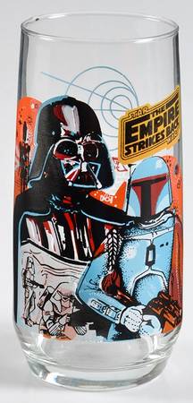 Empire Strikes Back Glassware by Burger King