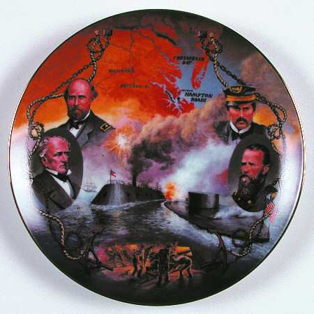 Battles of the American Civil War Monitor & The Merrimac - No Box