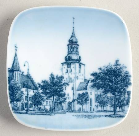 Bing & Grondahl Giftware Plaquette-Budolfi K Aalborg - No Box