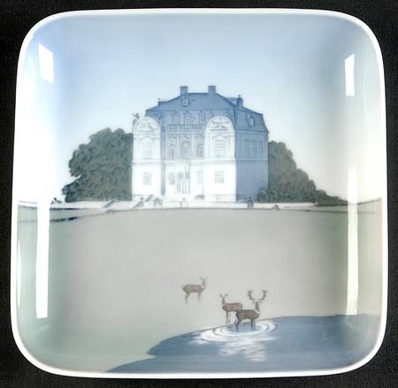 Bing & Grondahl Giftware Tray-Eremitagen - No Box