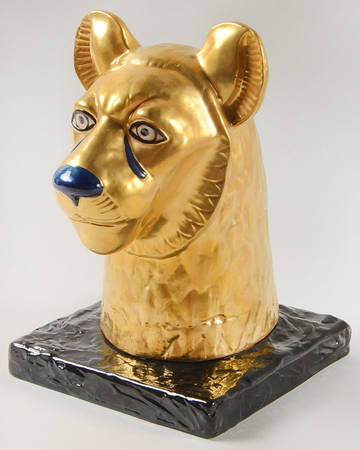 Tutankhamun Cheetah Head - No Box