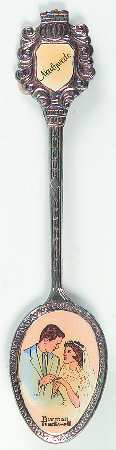 Norman Rockwell Spoon Newlyweds - Boxed