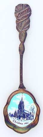 Blue Delft Christmas Spoon by Blue Delft