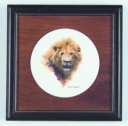 Boehm Giftware Big Five Lion-Wall Plaque - Boxed