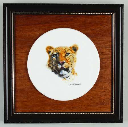 Boehm Giftware Big Five Leopard-Wall Plaque - No Box