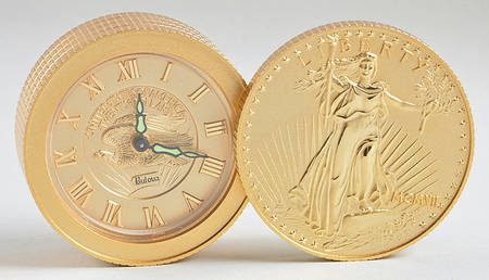 Bulova Clocks Liberty Coin - Boxed