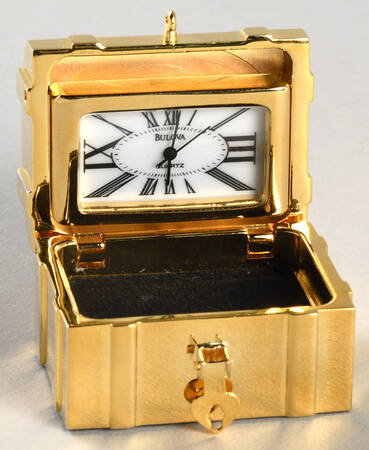 Bulova Clocks Treasure Chest - No Box