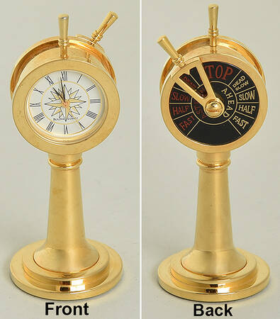 Bulova Clocks Ship's Telegraph - No Box