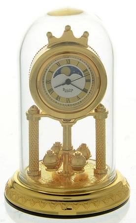 Bulova Clocks Dome Clock - Boxed