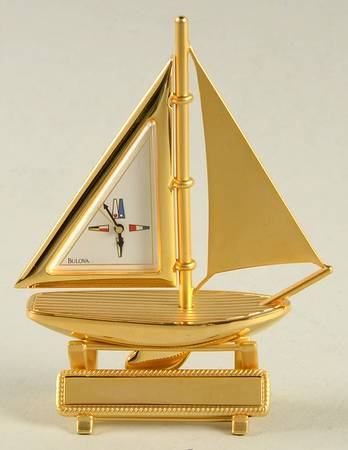 Bulova Clocks Sailboat - Boxed