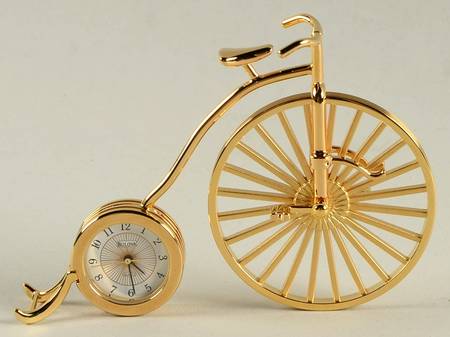 Bulova Clocks Penny Farthing - Boxed