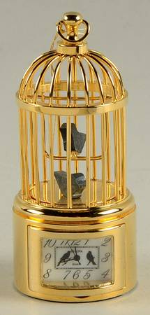 Bulova Clocks Colville-Bird Cage - Boxed