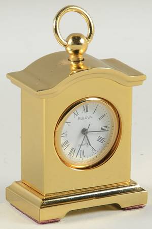 Bulova Clocks Mantel Carriage Clock - Boxed