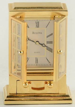 Bulova Clocks Curio - Boxed