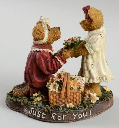 The Bearstone Collection Mama And Lily-Just For You - With Box Bx378