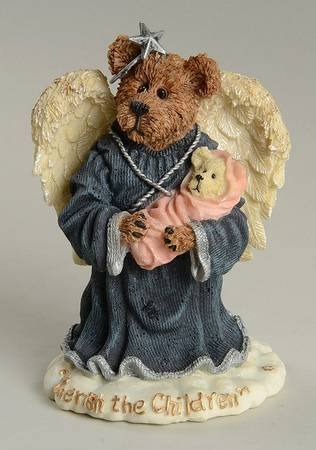 The Bearstone Collection Charity Angelhug And Everychild-Cherish  - With Box Bx336