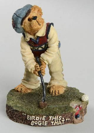 The Bearstone Collection Putter T. Parfore-Birdie This Bogie That - Boxed