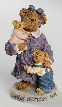 The Bearstone Collection Momma Caresalot With Scoots & Toots - Boxed