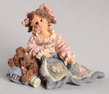 Dollstone Collection Cheryl With Ashlie-Nighty Night - Boxed