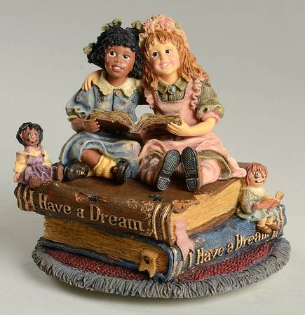 Dollstone Collection Grace And Faith-I Have A Dream-Musical - Boxed