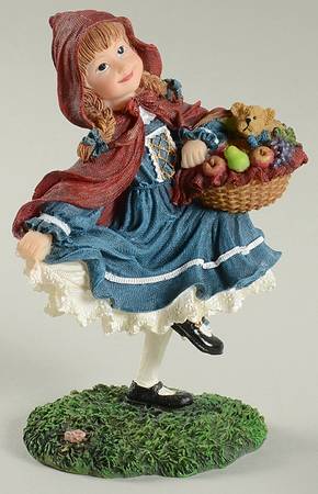 Dollstone Collection Megan As Little Red Riding Hood - Boxed