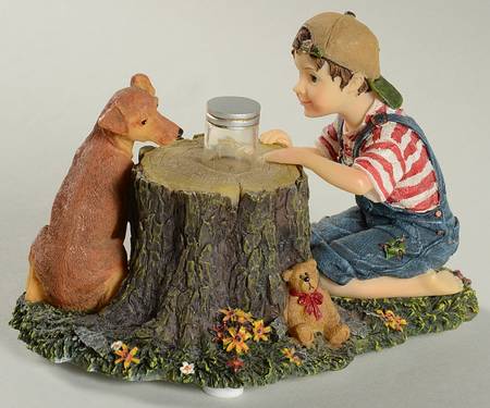 Dollstone Collection Tommy And Scout - Boxed