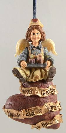 Folkstone Collection Mercy - Night Shift Ornament - Boxed