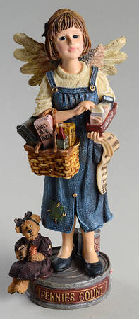 Folkstone Collection Calliope-Clips Alot-Guardian Angel Of Pe - Boxed
