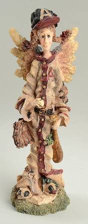 Folkstone Collection Minerva The Baseball Angel - Boxed
