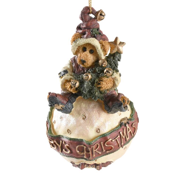 Bearstone Ornament Baby's Christmas - No Box