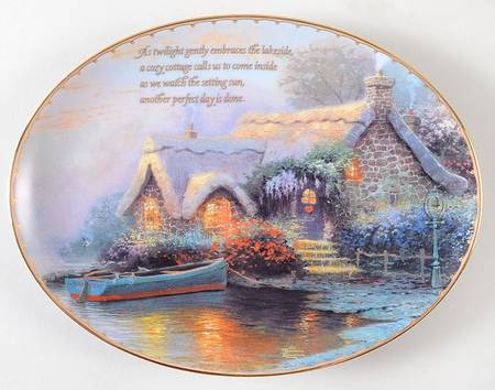 Guiding Lights-Plate Lochaven Cottage - No Box