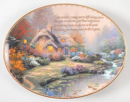 Guiding Lights-Plate Everett's Cottage - No Box