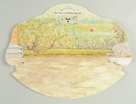 World of Beatrix Potter The Tale Of Peter Rabbit-Paper Backdrop - No Box