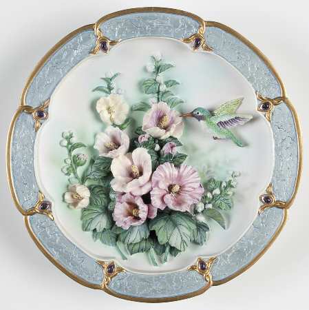 Morning Jewels Plate Pearl Treasure - No Box
