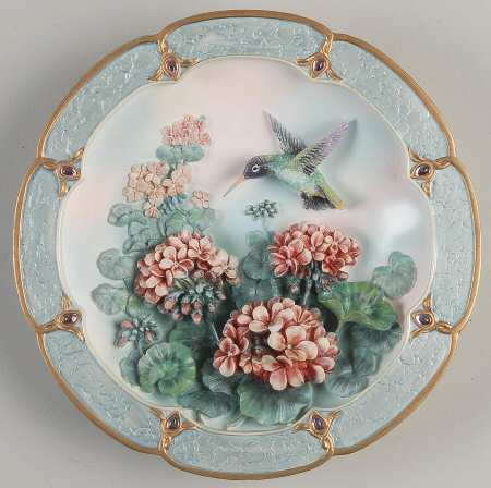 Morning Jewels Plate Crystal Daybreak - No Box