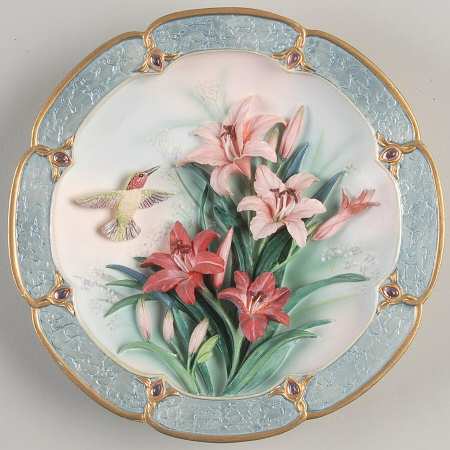 Morning Jewels Plate Lily Splendor - No Box