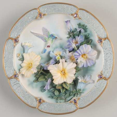 Morning Jewels Plate Amethyst Glory - No Box