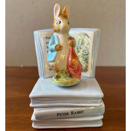 Beatrix Potter Music Box Peter Rabbit-In The Garden - Boxed