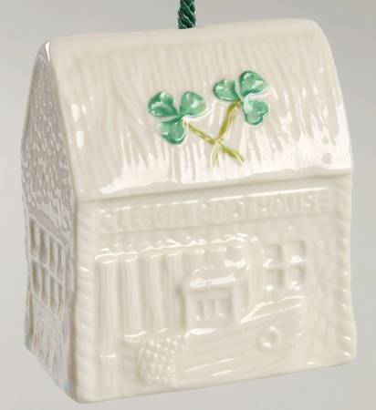 Annual Christmas Bell Ornament Clegga Boat House - Boxed