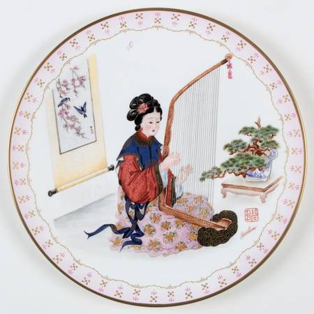 The Musical Maidens of The Imperial Dynasties Harp - Boxed