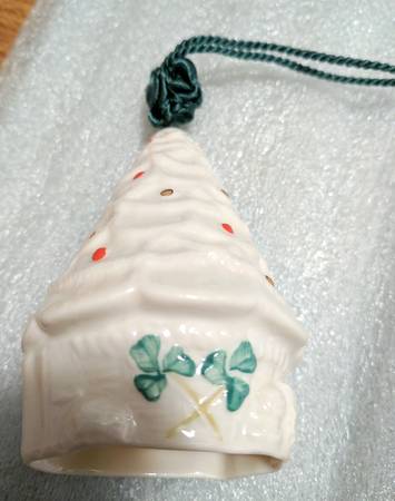 Belleek Christmas Bell Christmas Tree - Boxed