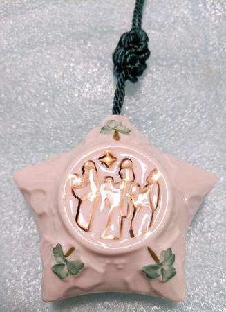 Belleek Christmas Bell Three Wisemen - Boxed
