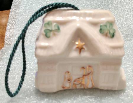 Belleek Christmas Bell Nativity Bell - Boxed