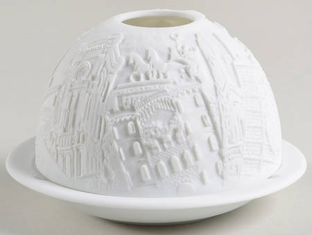 Bernardaud Lithophane Candle Votive Berlin - Boxed